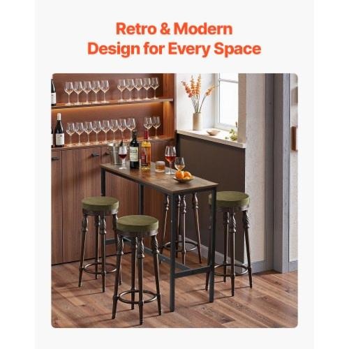 Bar table sturdy - sturdy, metal