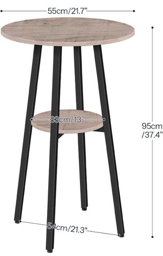 High top bar - high, table