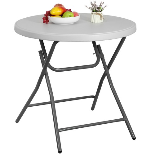 Round plastic folding - 32", high