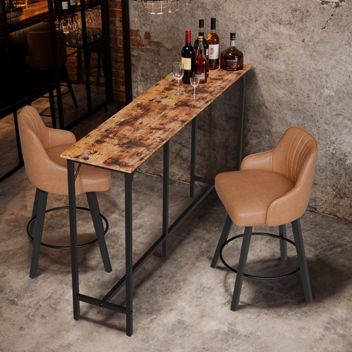 High tall bar table - 43"-71",